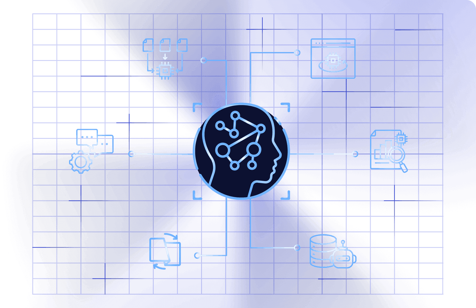 AI Agent Platform visualization
